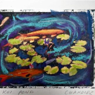 Koi Pond by Peter Chandler
