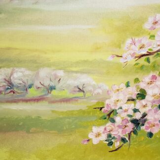Blossom in the Valley by Robabeh Riasati