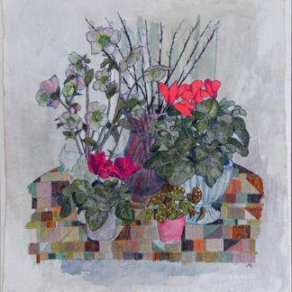 February / Cyclamen to Say Goodbye by Ali Wunder