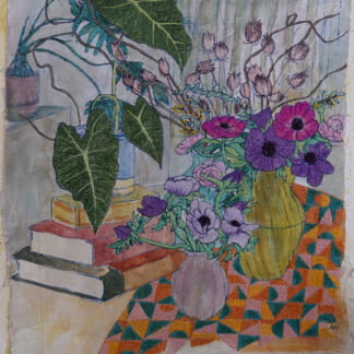 April / Anemone for Anticipation by Ali Wunder