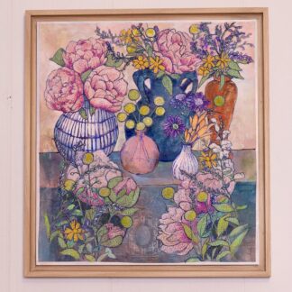 April / Peonies for Bravery by Ali Wunder