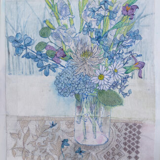 January / Iris for Wisdom by Ali Wunder