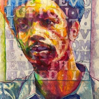 The Poet (Gil Scott-Heron) by Jimmy James Greene