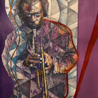 Prince of Darkness (Miles Davis) by Jimmy James Greene
