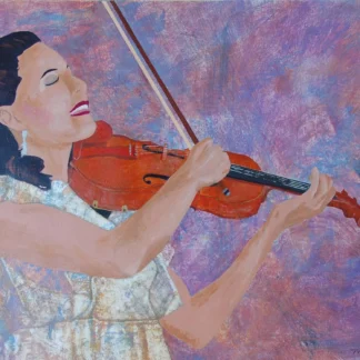 Dancing Violin by Mary Eggers