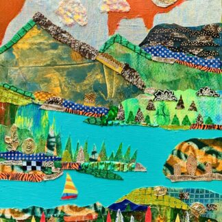 Mountain Lake by Liz Santulli