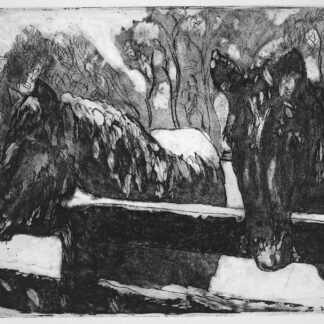 Snow Ponies by Avis Fleming
