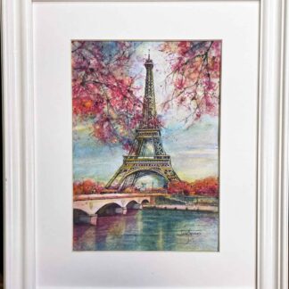 Eiffel tower-framed by Jane Thomas