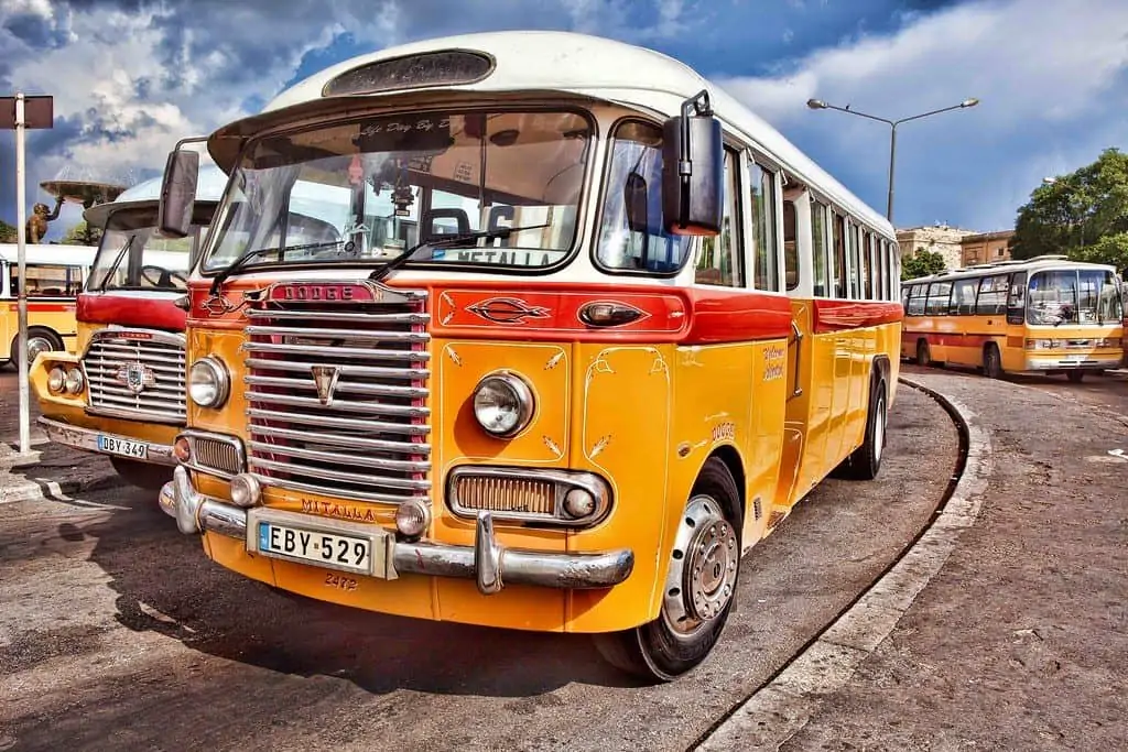 Malta Bus by Lillis Werder