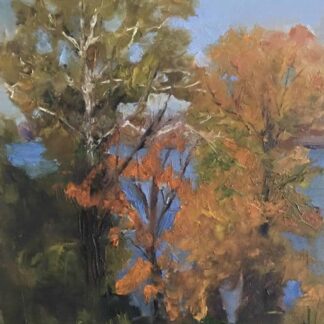 Touch of Fall At River Farm by Anne Alden