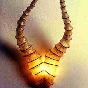 Donna Reinsel "Antler Sconce"