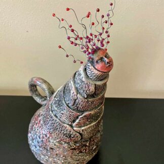 A Pitcher With a Strange Hairdo by Sabine Arndt