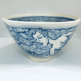Merman Ramen bowl by Marcel Artes Deolazo