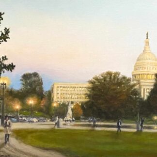 Evening on the Mall by Kenneth Bachman