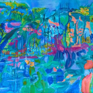Blue Garden by Abol Bahadori