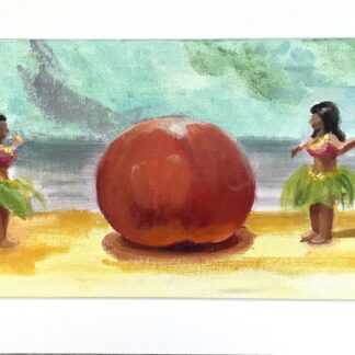 Hula Lesson With Tomato by Karen Baith