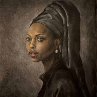 Girl with a Pearl Earring by Nika Baranova