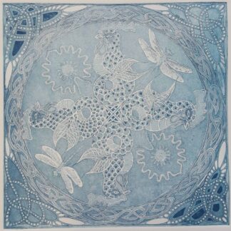 MerChicken Mandala by Veronica Barker-Barzel