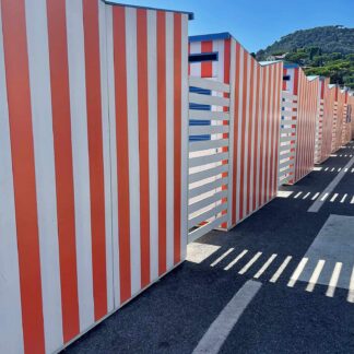 Cabana Shadows by Christine Bernstein