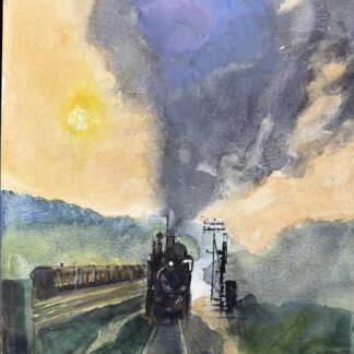 Pennsylvania Railroad by Frank Steven Bissell