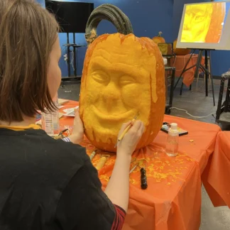 Teen Sculptural Pumpkin Carving (ages 13+)