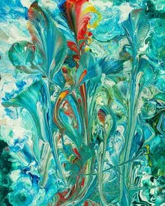 Blue Lillies by Guido R. Zanni