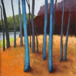 Blue Trees by Chuck Williams