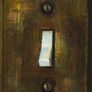 Brass Switch Plate by Mike McSorley