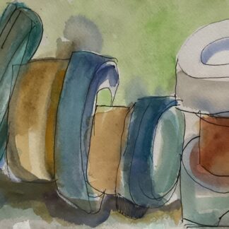 Rolls of Tape by Marsha Brown