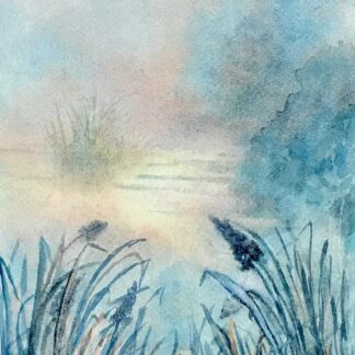 Misty Lake by Noreen Brunini