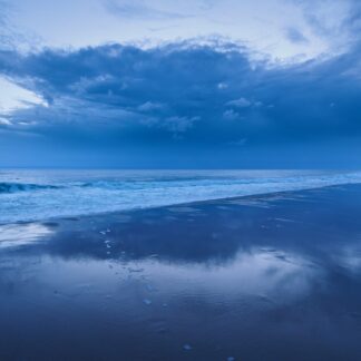 Blue hour thunderstorm by Gregory Bucher