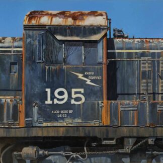 Western Maryland No. 195 by Ray Burns