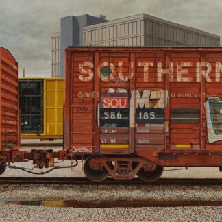 Southern Boxcar at Knoxville Yard by Ray Burns