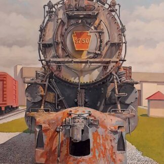Pennsylvania Engine 3750 by Ray Burns
