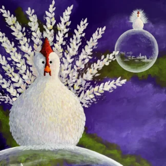 Chickens in Space by Nancy M Patrick