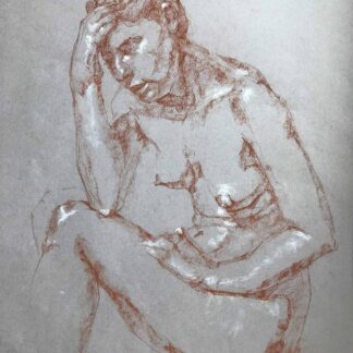 Study in Red by Julie Calhoun