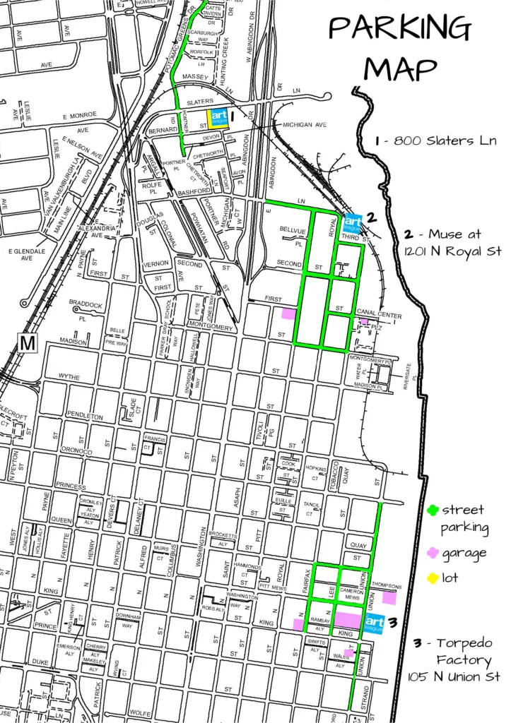 Campus Parking Map