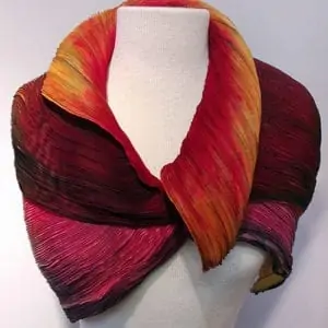 Shibori Collar by Candace Edgerley