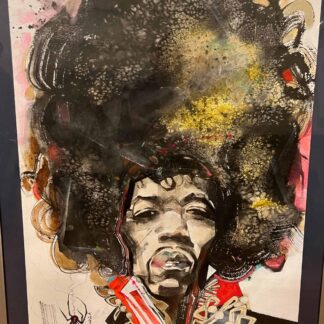 "Jimmy Hendrix" by Ganbaatar Choimbol