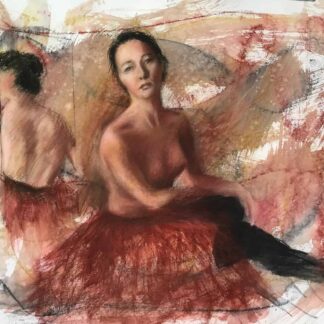 Girl in Red Tutu by Patrick Clagett