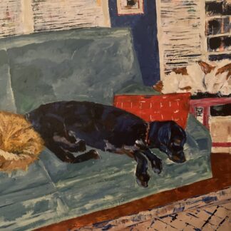 Snoozing by Gretchen D'amore