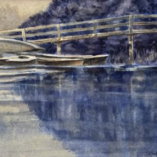 Canal Boats by Deron DeCesare
