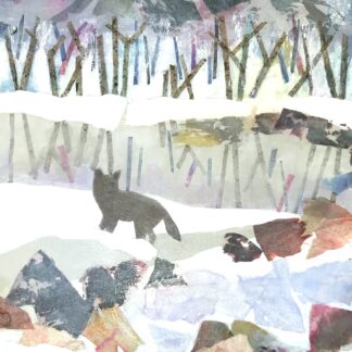 Fox in Winter by Diane Dunn