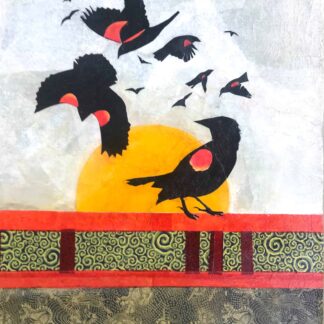 A  Gathering of Blackbirds by Diane Dunn
