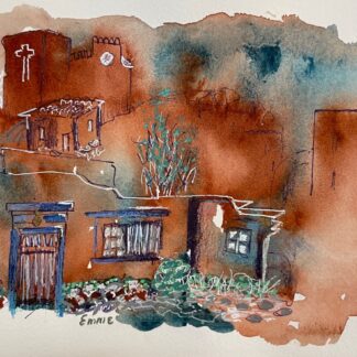 My Santa Fe Dream House by Sandra Emme