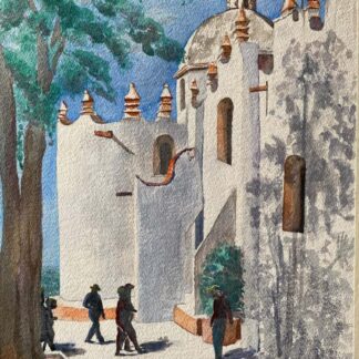 White Church by Merete Evans