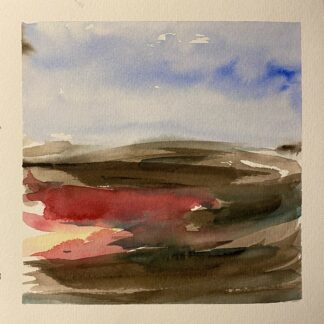 Red Field by Maria Evans
