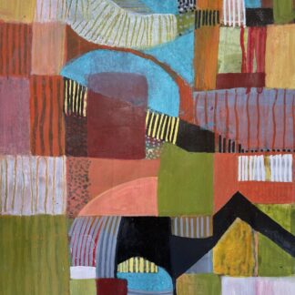 Grid Series - Rolling Hills and Planted Fields by Paul Falkenbury