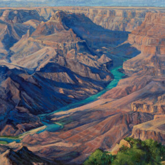 Dancing Shadows Over the Grand Canyon by Leanne Fink
