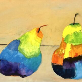 Two Pears by Sheila Flanders